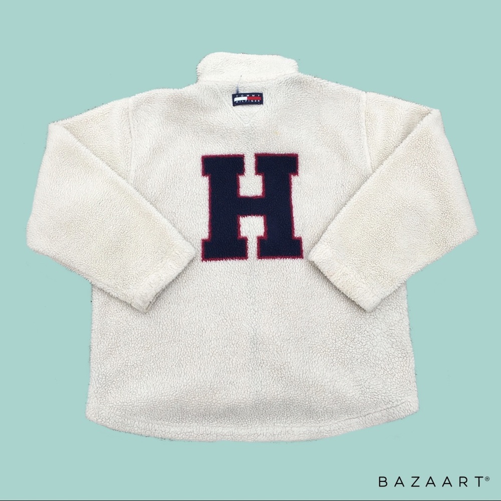 Vintage Tommy Hilfiger Big H fleece